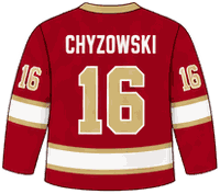 Chyzowski jersey, number 16
