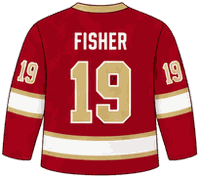 Fisher jersey, number 19