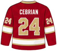 Cebrian jersey, number 24