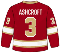 Ashcroft jersey, number 3