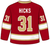 Hicks jersey, number 31